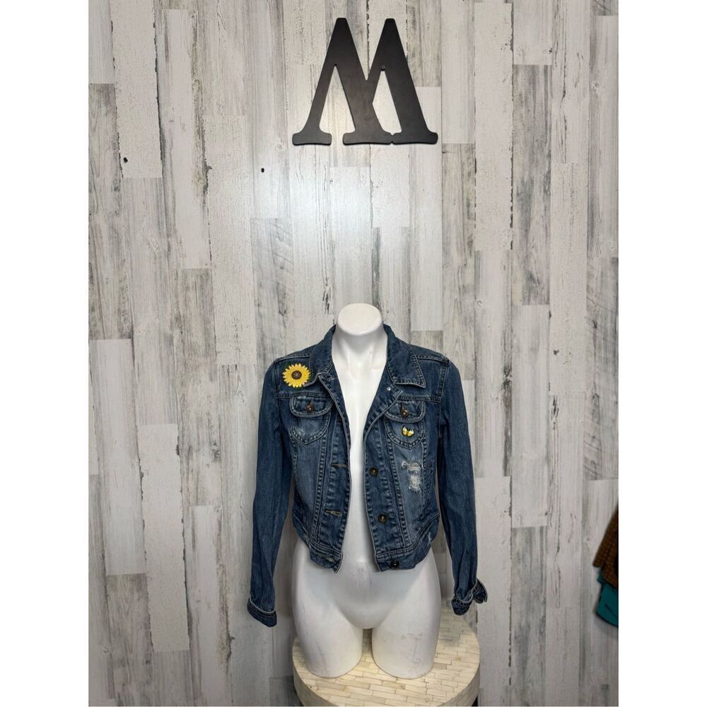APT 9 blue Jean jacket